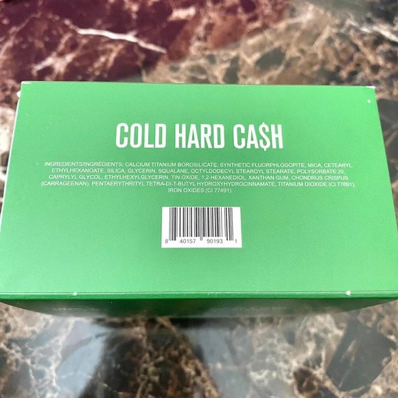 JEFFREE STAR COLD HARD CASH EXTREME FROST GOLD HIGHLIGHTER BLOOD MONEY BRAND NEW - Picture 3 of 7